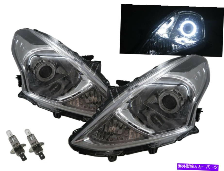 USヘッドライト 日産LHDのためのSunny N17 14-Presict Facelift 4DガイドLED Angel-Eye Headlight CH Sunny N17 14-present Facelift 4D Guide LED Angel-Eye Headlight CH for NISSAN LHD