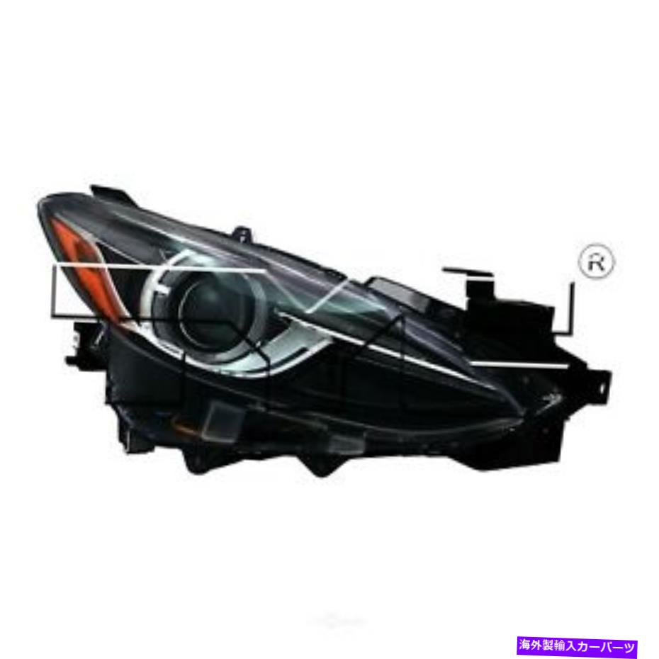 USヘッドライト TYCヘッドライトヘッドランプフロントヘッドライト右助手席側SAE /ドット承認 TYC Head..