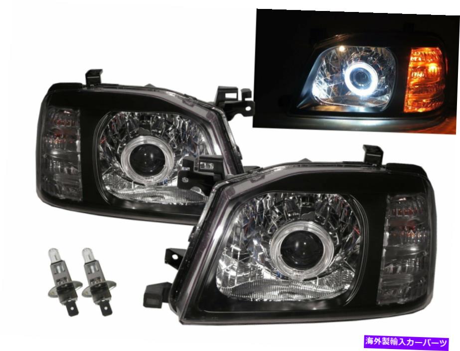 USヘッドライト Dongfeng LHDのためのD22 MK1 07-ESガイドLED Angel-Eye Projector Headlight BK中国 D..