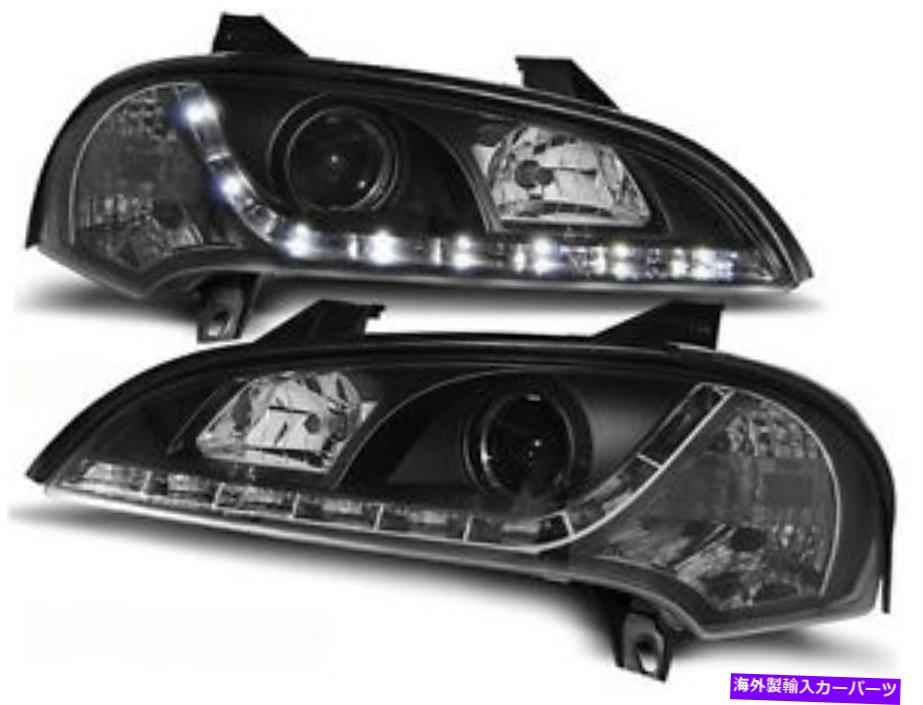 USإåɥ饤 LED DRL֤Υ˥󥰥饤ȤդƤOpel Tigra 94-00Τιإåɥ饤ȥå Blac...