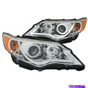 USヘッドライト 2012-2013 TOYOTA CAMRYプロジェクターヘッドライトW / Halo Chrome - ANZ121513 ANZO for 2012-2013 Toyota Camry Projector Headlights w/ Halo Chrome - anz121513(2)