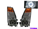 USヘッドライト Cabstar F24 MK3 06-08ガイドLED Angel-Eye Projector Headlight CH LHD CABSTA...