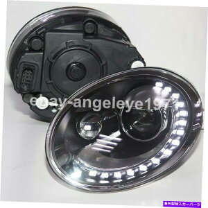 USإåɥ饤 2011-2014 VWӡȥLEDإåɥ饤ȥХΥץ󥺥饤LD 2011-2014 Year For VW Beetle LED Headlights Bi Xenon Projector Lens Lights LD