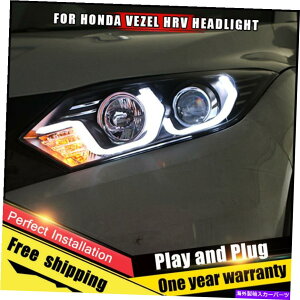 USإåɥ饤 ۥHR-V٥إåɥ饤ȥ֥ХΥ󥺥֥ӡHIDå16-18 For Honda HR-V VEZEL Headlights assembly Bi-Xenon Lens Double Beam HID KIT 16-18