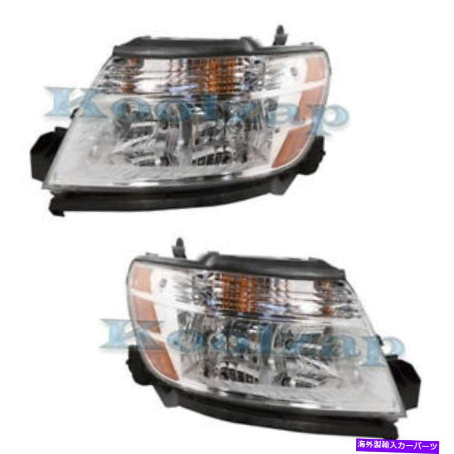 USヘッドライト 08-09 Taurusヘッドライトヘッドランプフロントヘッドランプライト右＆左側セットペア 08-09 Taurus Headlight Headlamp Front Head Lamp Light Right & Left Side Set PAIR