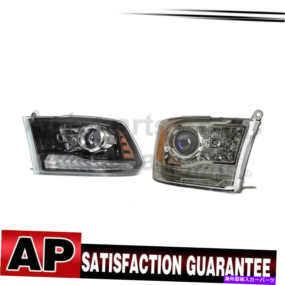 USヘッドライト TYCヘッドライトアセンブリはRAM 2013-2014の右右セット TYC Headlight Assembly Left ..