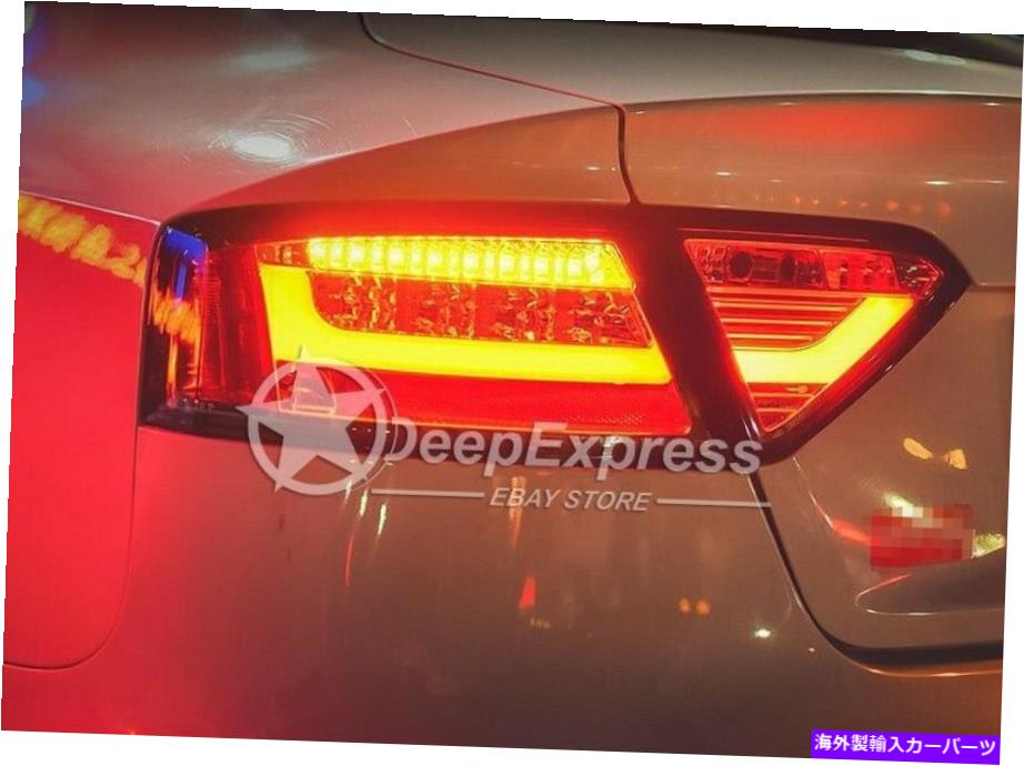 USヘッドライト Audi A5 Dark / Red LEDリアランプアセンブリLEDテールライト2008-2016 For Audi A5 Dark / Red LED Rear Lamps Assembly LED Tail Lights 2008-2016