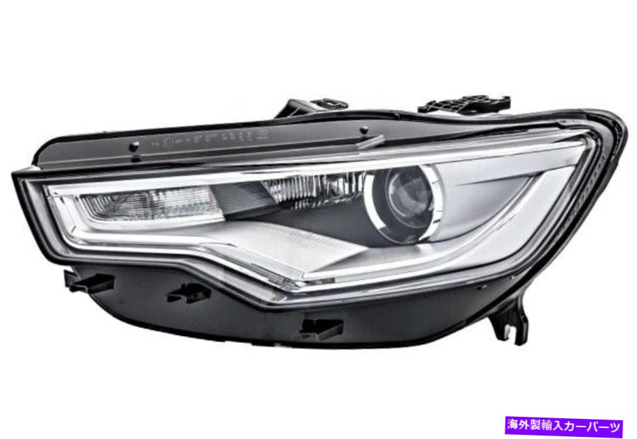 USヘッドライト HELLA AUDI A6 C7 ALLROAD 2011 - BI-Xenon LED DRL AFSヘッドライトフロントランプを残しました HELLA AUDI A6 C7 Allroad 2011- Bi-Xenon LED DRL AFS Headlight Front Lamp LEFT