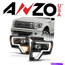 USヘッドライト 2009-2013フォードF-150のためのアンツァーサヘッドライトアセンブリ - 電気照明XR AnzoUSA Headlight Assembly for 2009-2013 Ford F-150 - Electrical Lighting xr