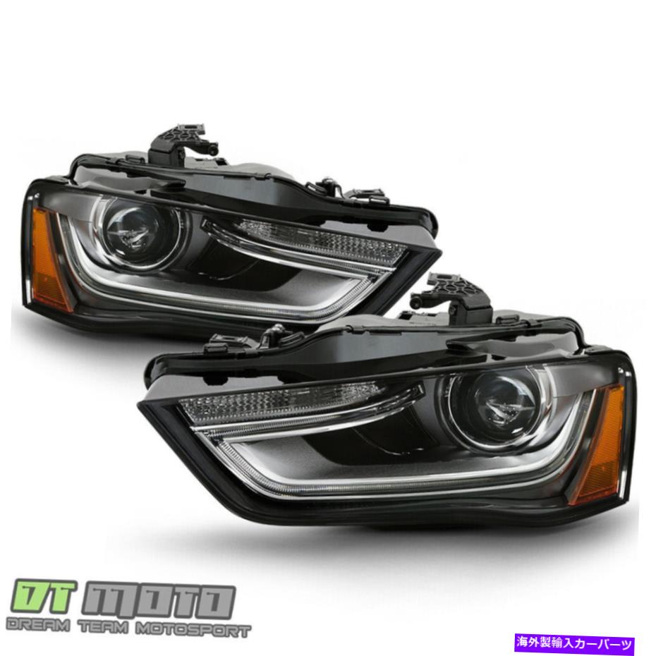 USヘッドライト 2013-2016 AUDI A4 S4 [HID / Xenon Non-AFS]ファクトリープロジェクターヘッドライトヘッドランプ 2013-2016 Audi A4 S4 [HID/Xenon Non-AFS] Factory Projector Headlights Headlamps