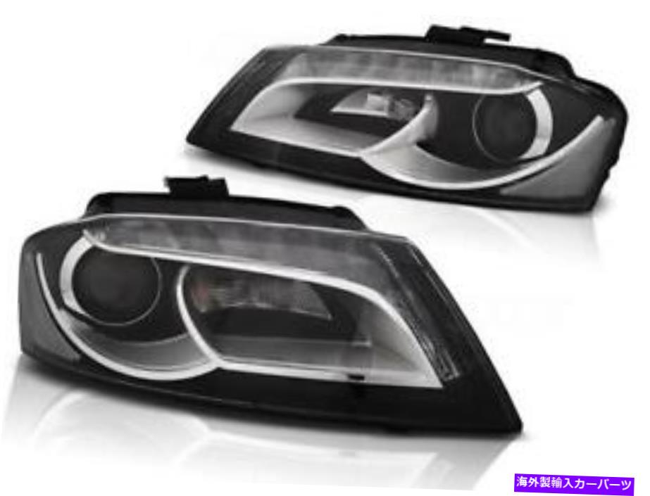USヘッドライト Audi A3 8P 08-12のための現実の日中のランニングライトを持つLEDヘッドライトセット LED Headlight Set with real daytime running lights FOR Audi A3 8P 08-12