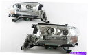USヘッドライト トヨタランドクルーザーLC200 16-20 LED車のフロント右ヘッドライトターンランプ For Toyota Land Cruiser L...