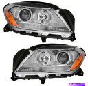 USヘッドライト ハロゲンヘッドライトのアセンブリ対12 13 14メルセデスベンツML350 ML500 ML63 Halogen Headlights Assembly Pair Set for 12 13 14 Mercedes Benz ML350 ML500 ML63