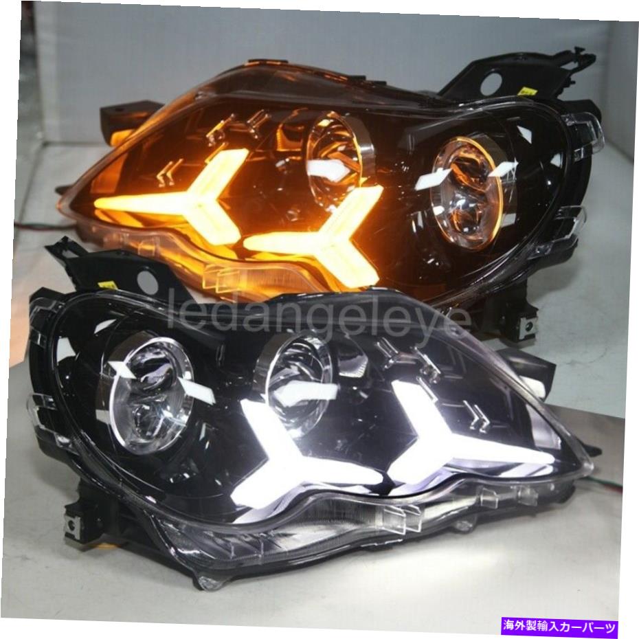 USヘッドライト 2005 - 2009年TYレイズマークX LEDヘッドライトLEDターンライトランプLF 2005-2009 year for TY REIZ Mark X LED Head Lights LED turn lights lamps LF