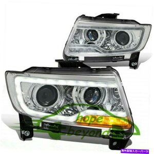 USإåɥ饤 Jeep Grand Cherokee 2011-2013ΤΥХΥץHIDإåɥ饤ȥ HID Headlights Lamps With Bi-xenon Projector For Jeep Grand Cherokee 2011-2013