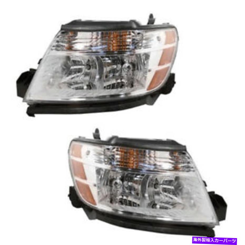 USヘッドライト 08-09 Taurusヘッドライトヘッドランプフロントヘッドランプライト右＆左側セットペア 08-09 Taurus Headlight Headlamp Front Head Lamp Light Right & Left Side Set PAIR