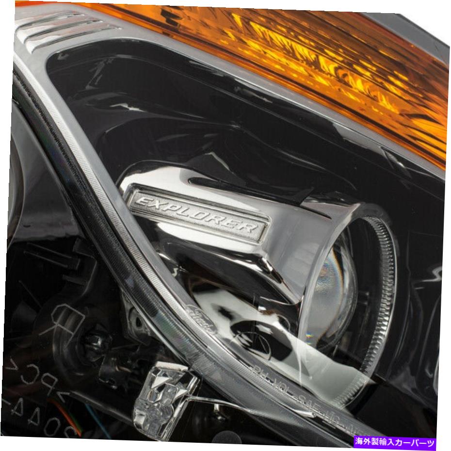 USヘッドライト OEM NEW 11-15フォードエクスプローラ警察...(2)