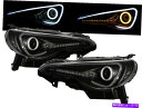 USヘッドライト FT-86 12-PREATION COTTON HALOダイナミックターンシグナルヘッドライトブラックTOYOTA LHD FT-86 12...