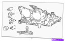 USヘッドライト 本物の日産複合アセンブリ26010-4RF9B Genuine Nissan Composite Assembly 26010-4RF9B(2)