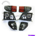 USヘッドライト Black Headlight Taillightの交換Kit 1997-2002 Toyota Prado 90 6PCS Black Headlight taillight replacement kit 1997-2002 Fit For Toyota Prado 90 6pcs(2)