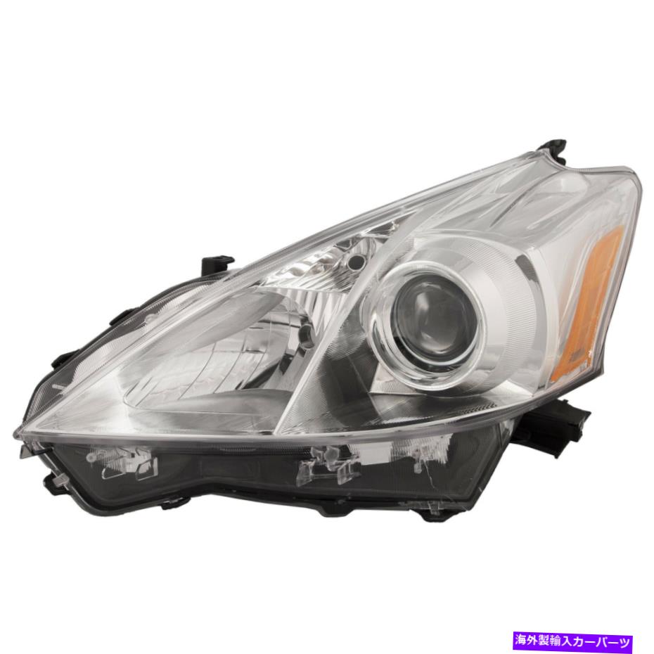 USヘッドライト ヘッドライトハロゲンドライバーは12-14トヨタプリウスVに収まります Headlight Halogen Driver Left Fits 12-14 Toyota Prius V