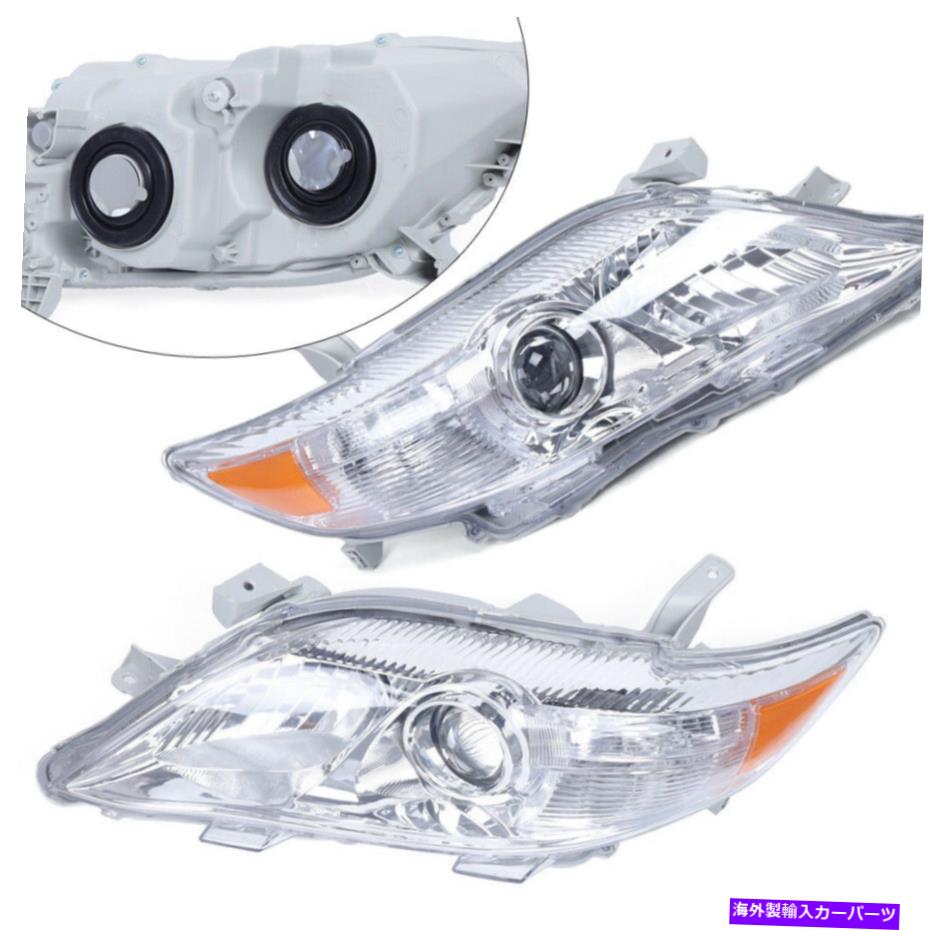 USヘッドライト 2010-11のトヨタカムリー左+右ヘッドライト組立プロジェクターヘッドランプ For 2010-11 Toyota Camry Left+Right Headlights Assembly Projector Headlamps USA