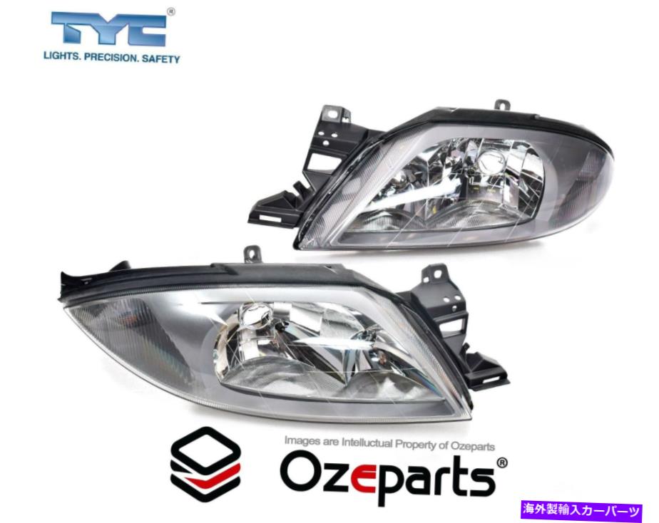 USヘッドライト Ford Falcon / Fairmont Au Series用ペアLH + RHヘッドライトシルバー1 1998~2000 Pair LH+RH Head Light Silver For Ford Falcon / Fairmont AU Series 1 1998~2000