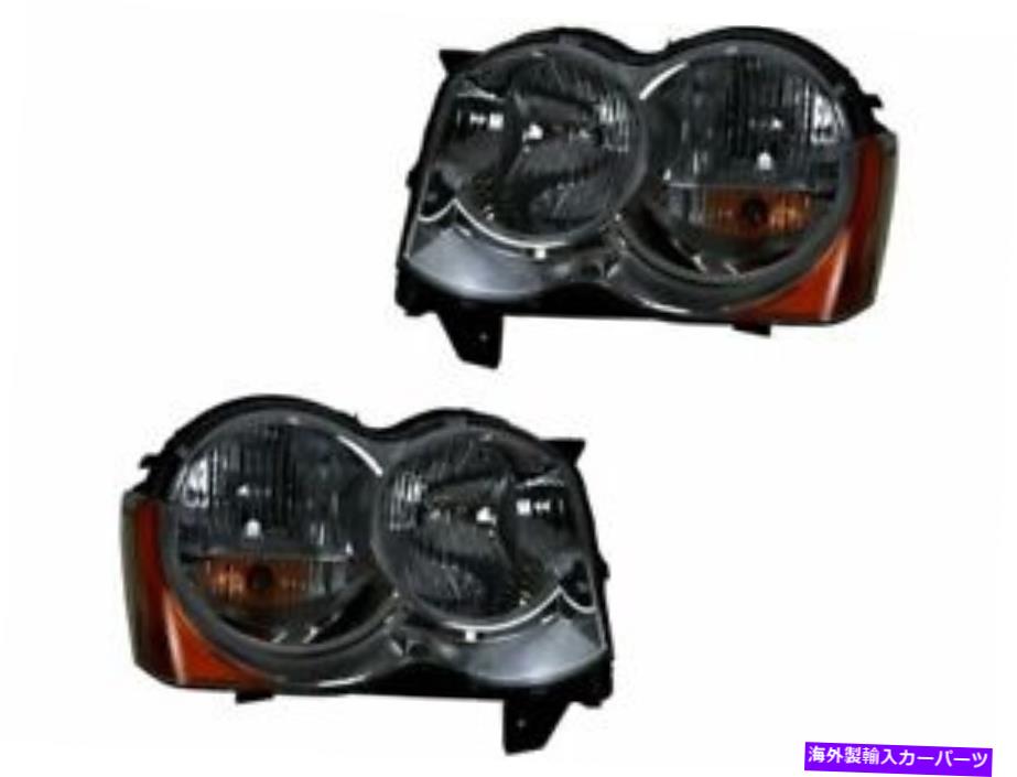 USヘッドライト ヘッドライトアセンブリセットF916DW Grand Cherokee 2009 2008 2010 Headlight Assembly Set F916DW for Jeep Grand Cherokee 2009 2008 2010