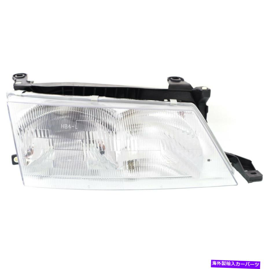 USヘッドライト Headlight 95 96 97 Toyota Avalon右クリアレンズ Headlight For 95 96 97 Toyota Avalon Right Clear Lens With Bulb