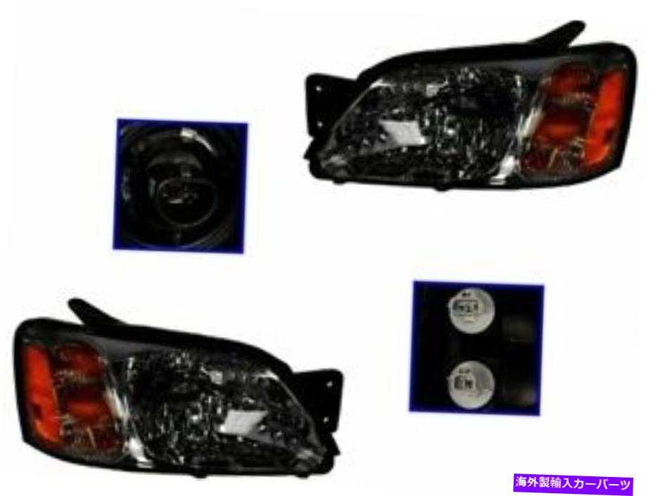 USヘッドライト Headlightアセンブリ2000 2004 Subaru Legacy 2002 2002 2003 x592QT Headlight Assembly Set For 2000-2004 Subaru Legacy 2002 2001 2003 X592QT