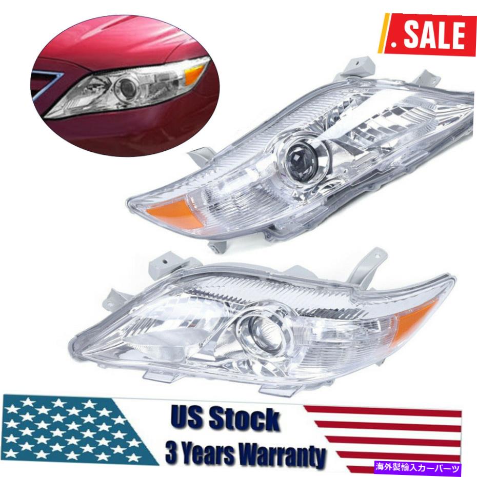 USヘッドライト Headlights 2010-11トヨタカムリ左+右 Headlights Amber Corner Projector Headlamps For 2010-11 Toyota Camry Left+Right