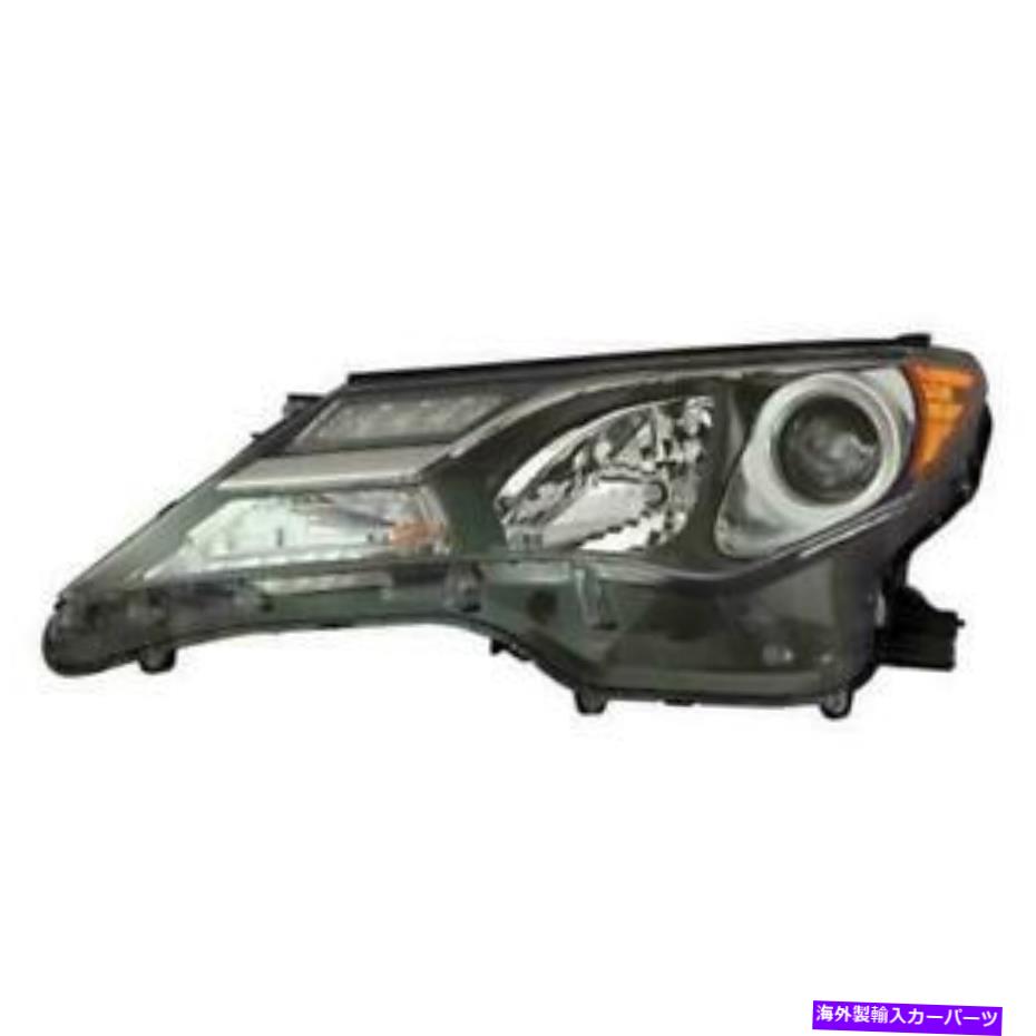 USإåɥ饤 2013-2015ȥ西RAV4إåɥץ֥ꥳݥåTO2502217C 2013-2015 Toyota RAV4 Left Headlamp Assembly Composite TO2502217C