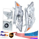 USヘッドライト 2010-2011トヨタカムリーセダンヘッドライトヘッドランプの交換左+右 Fit For 2010-2011 Toyota Camry Sedan Headlights Headlamps Replacement Left+Right