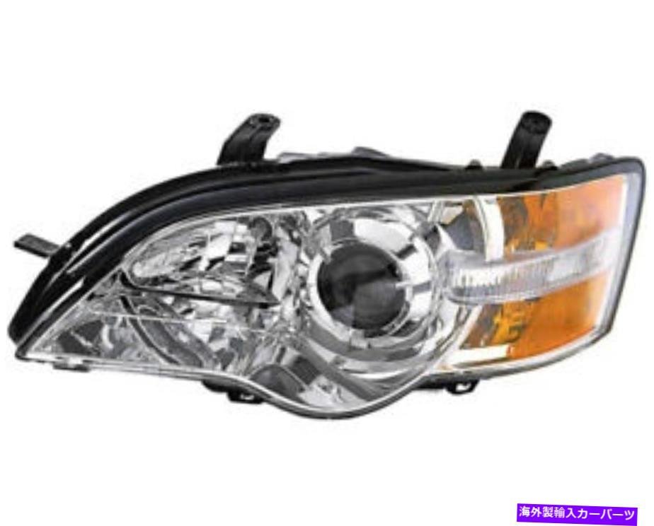 USヘッドライト ヘッドライトアセンブリクローム左の運転手は2006-2007のSubaruレガシアウトバック Headlights Assembly Chrome Left Driver Side for 2006-2007 Subaru Legacy Outback