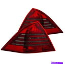 USヘッドライト 02-04メルセデス - ベンツC32 AMG用ANZO 221151テールライトアセンブリ Anzo 221151 Tail Light Assembly For 02-04 Mercedes-Benz C32 AMG