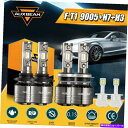 USヘッドライト Mazda Protege5 2002-2003のためのCanbusのヘッドライトH3の霧の電球を導きました6x Auxbeam 9005 H...
