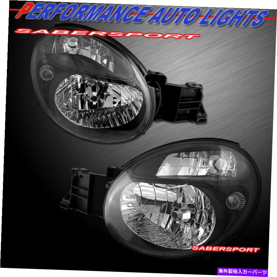 USヘッドライト 2002年から2003年の間のペアOEスタイルの黒い住宅のヘッドライトのセット Set of Pair OE Style Black Housing Headlights for 2002-2003 Subaru Impreza WRX