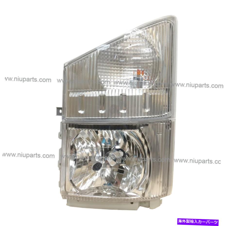 USヘッドライト コーナーランプ付きヘッドライト - LHフィット：08-17 Isuzu NRR NPR、08-10 GMC W4000 W4500 Headlight with Corner Lamp - LH Fit: 08-17 Isuzu NRR NPR, 08-10 GMC W4000 W4500