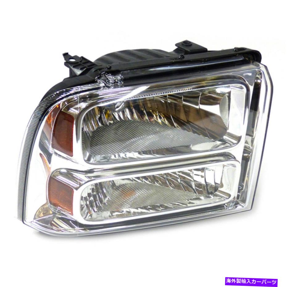 USヘッドライト 2005-2007フォードF250 F350スーパーデューティスプレー右乗客ヘッドライトランプOEM 2005-2007 Ford F250 F350 Super Duty Excursion Right Passenger Headlight Lamp OEM