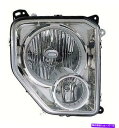 USヘッドライト 2008年 - 2009年の運転手側ジープリバティフロントヘッドライトアセンブリの交換 for 2008 - 2009 driver side...