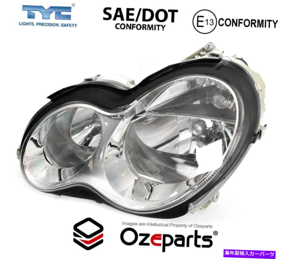 USヘッドライト メルセデスベンツCクラスW203セダンワゴン04~07のためのLH LHS左ヘッドライトランプ LH LHS Left Head Light Lamp For Mercedes Benz C Class W203 Sedan Wagon 04~07