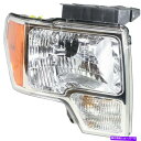 USヘッドライト Bulb Capaを持つ2009-2014 Ford F-150右Chromeハウジングのヘッドライト Headlight For 2009-2014 Ford F-150 Right Chrome Housing With Bulb CAPA