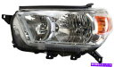USヘッドライト 2010-2013トヨタ4Runnerのための左運転側のヘッドライトヘッドランプ Left Driver Side Headlight Head Lamp for 2010-2013 Toyota 4Runner