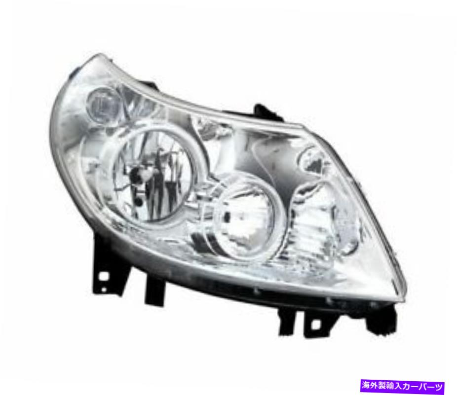 USヘッドライト シトロエンジャンパープジョーボクサー2006-2010 VP1402PクロームLHDの右ヘッドライト Right Headlight for Citroen Jumper Peugeot Boxer 2006-2010 VP1402P Chrome LHD