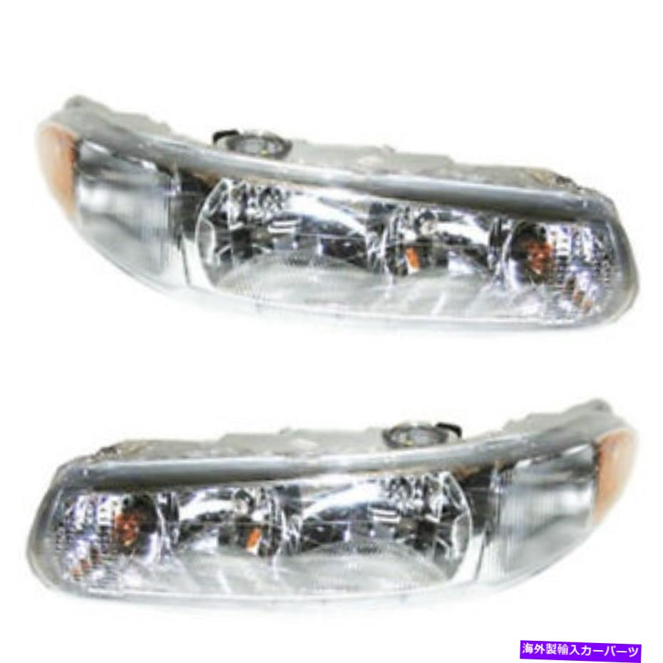 USヘッドライト 97-05センチュリーヘッドライトヘッドランプフロントヘッドライトランプ左右サイドセットペア 97-05 Century Headlight Headlamp Front Head Light Lamp Left Right Side SET PAIR