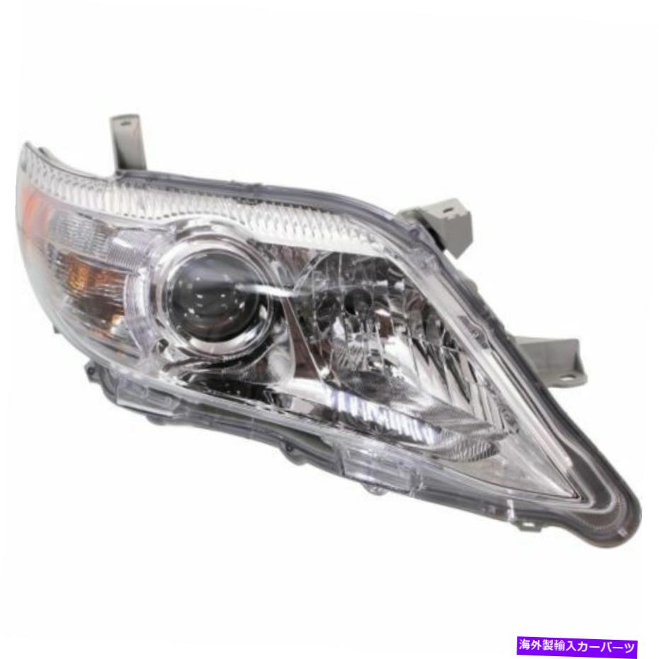 USヘッドライト カムリ10-11、助手席側ヘッドライト、クリアレンズ。クロームインテリア For Camry 10-..