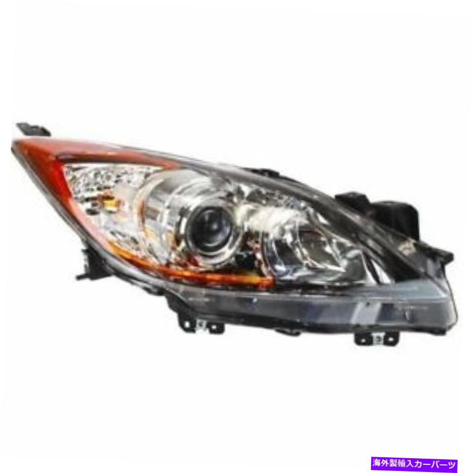 USإåɥ饤 Mazda 3 12-13ιҥɥإåɥ饤ȡꥢ For Mazda 3 12-13, CAPA Passenger Side Headlight, Clear Lens