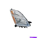 USヘッドライト 06-09 Prius（助手席側）TO2519110Cの交換用ヘッドライト Replacement Headlight for 06-09 Prius (Passenger Side) TO2519110C