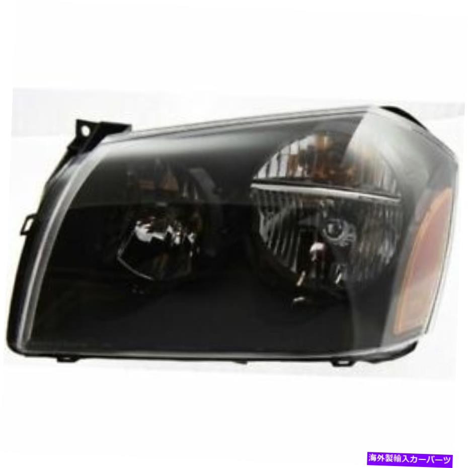 USヘッドライト Magnum 05-07、運転者側のヘッドライト、クリアレンズ。黒のインテリア For Magnum 05-..