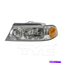 USヘッドライト ヘッドライトアセンブリ左TYC 20-5878-00 Headlight Assembly Left TYC 20-5878-00